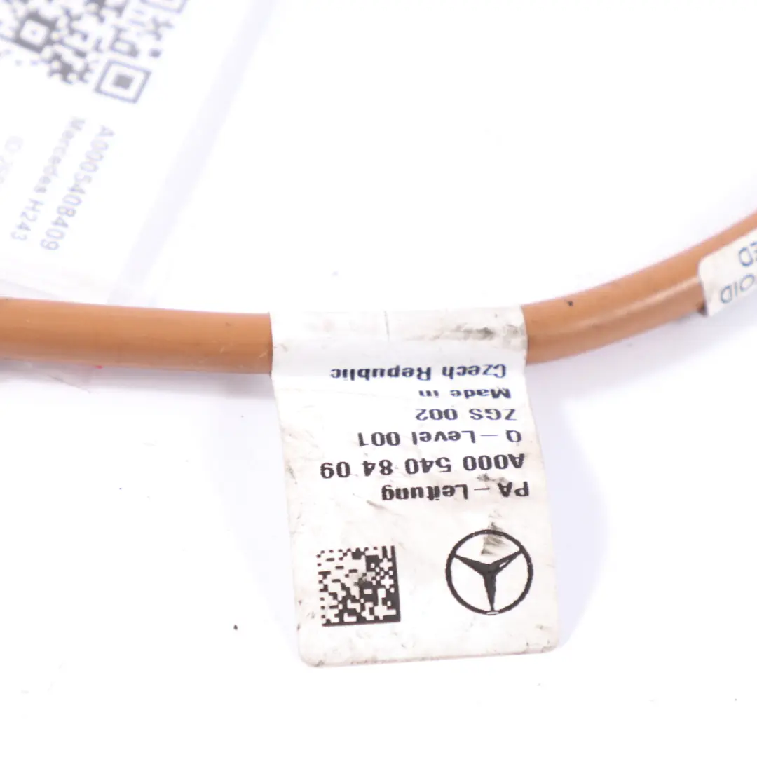 High Voltage Battery Cable Wiring Bonding Line Mercedes EQA H243 - SKU A0005408409 - Part number A0005408409