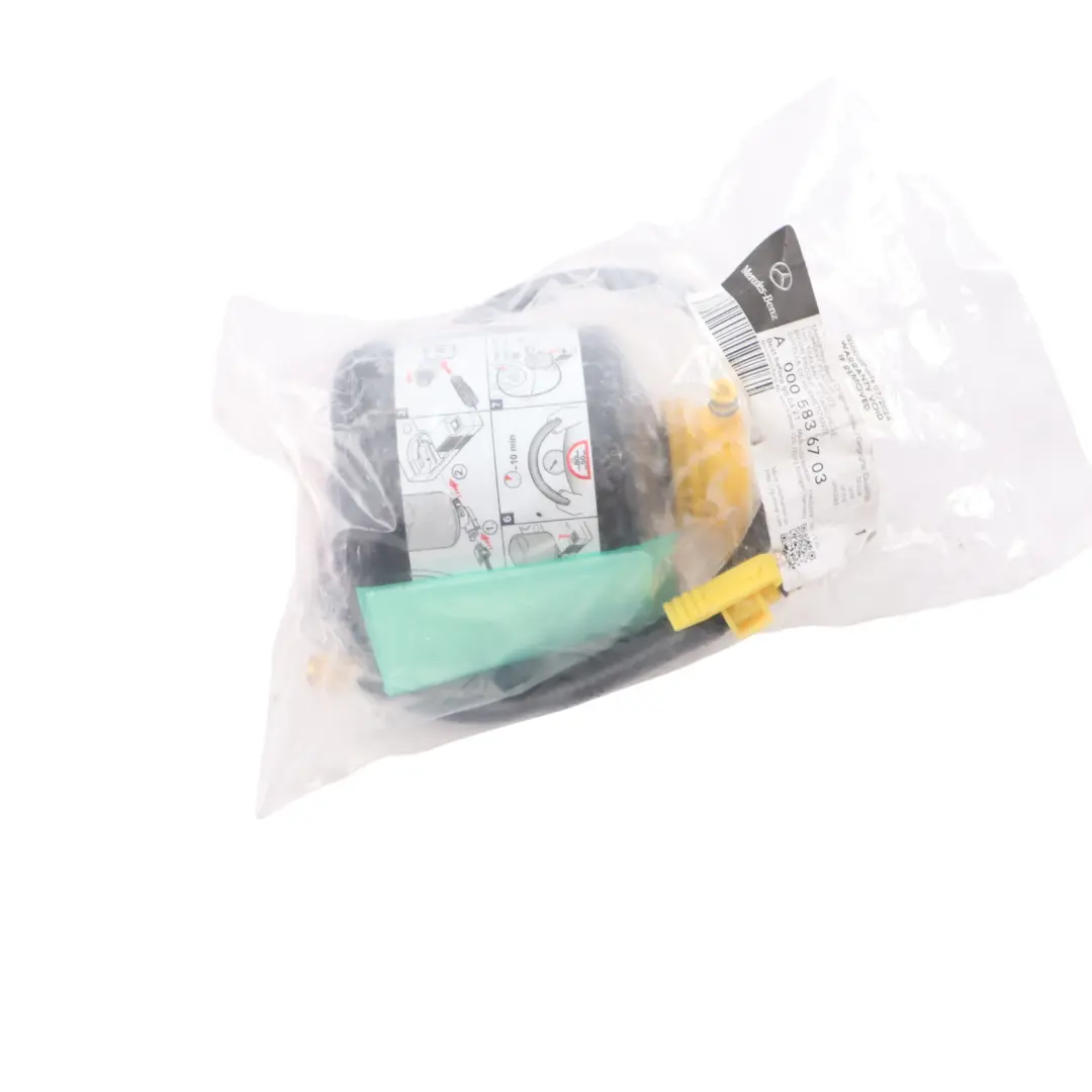 Tyre Sealant Sealer Tirefit Container to Mercedes C117 C118 W177 W205 with Part number A0005836703 Mercedes C117 C118 W177 W205 Tyre Sealant Sealer Tirefit Container - SKU A0005836703 - Part number A0005836703