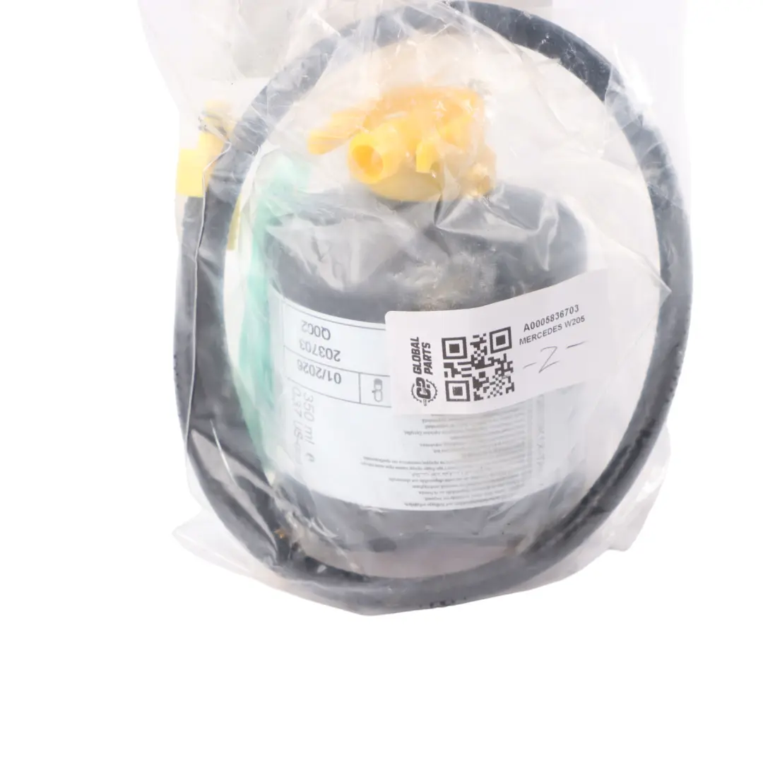 Tyre Sealant Sealer Tirefit Container to Mercedes C117 C118 W177 W205 with Part number A0005836703 Mercedes C117 C118 W177 W205 Tyre Sealant Sealer Tirefit Container - SKU A0005836703 - Part number A0005836703
