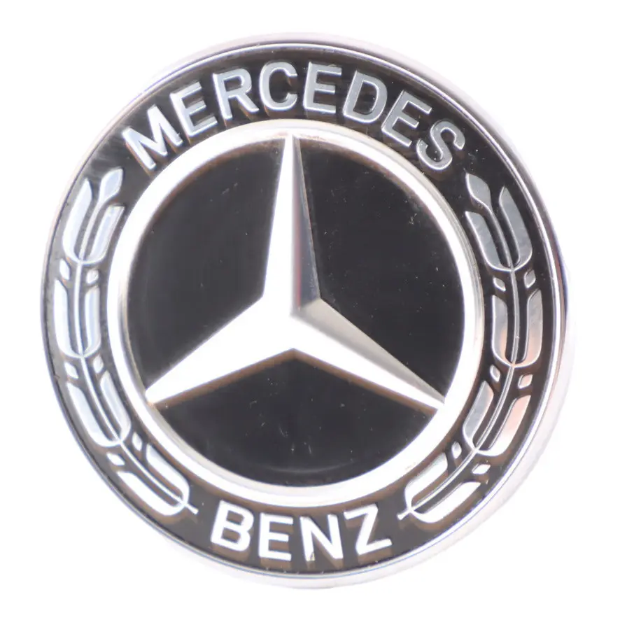 Mercedes W177 Star Badge Bonnet Hood Logo Emblem Black - SKU A0008178501 - Part number A0008178501
