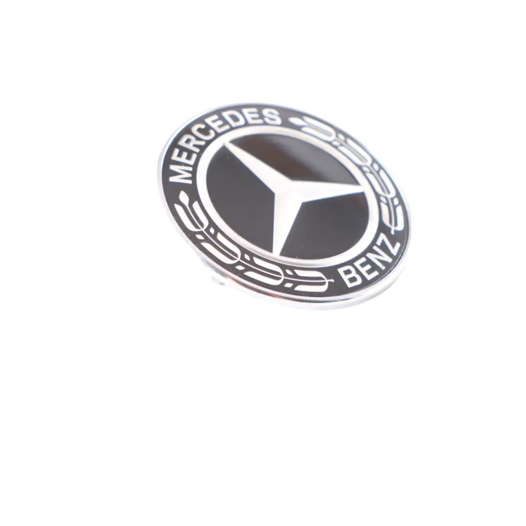 Mercedes W177 Star Badge Bonnet Hood Logo Emblem Black - SKU A0008178501 - Part number A0008178501
