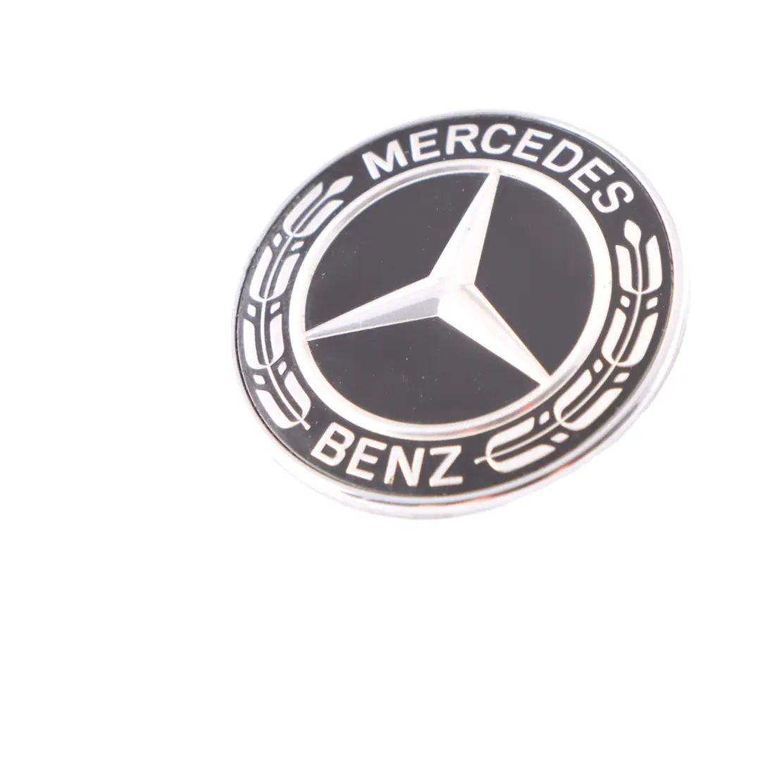 Mercedes W177 Star Badge Bonnet Hood Logo Emblem Black - SKU A0008178501 - Part number A0008178501