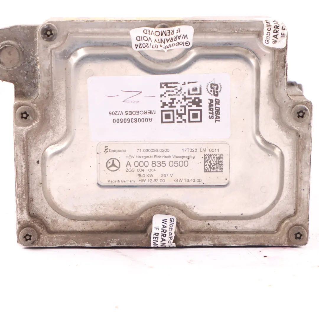  Heater Mercedes Vito W639 Additional Heat Exchanger Rear Heater - SKU A0008350500 - Part number A0008350500