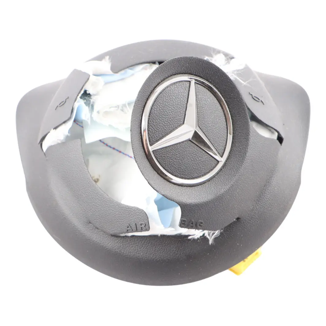 Module Steering Wheel Black DAMAGED to Mercedes W213 C117 Sprinter Air with Part number A0008601202 Mercedes W213 C117 Sprinter Air Module Steering Wheel Black DAMAGED - SKU A0008601202-2 - Part number A0008601202