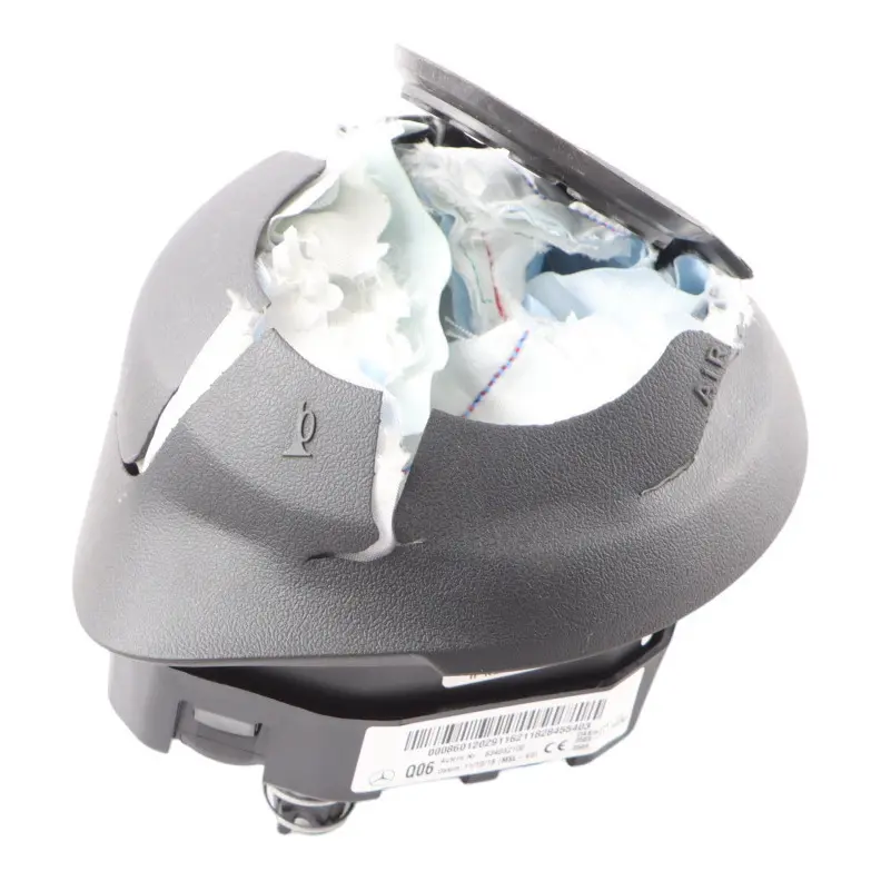 Mercedes W213 C117 Sprinter Air Module Steering Wheel Black DAMAGED - SKU A0008601202-2 - Part number A0008601202