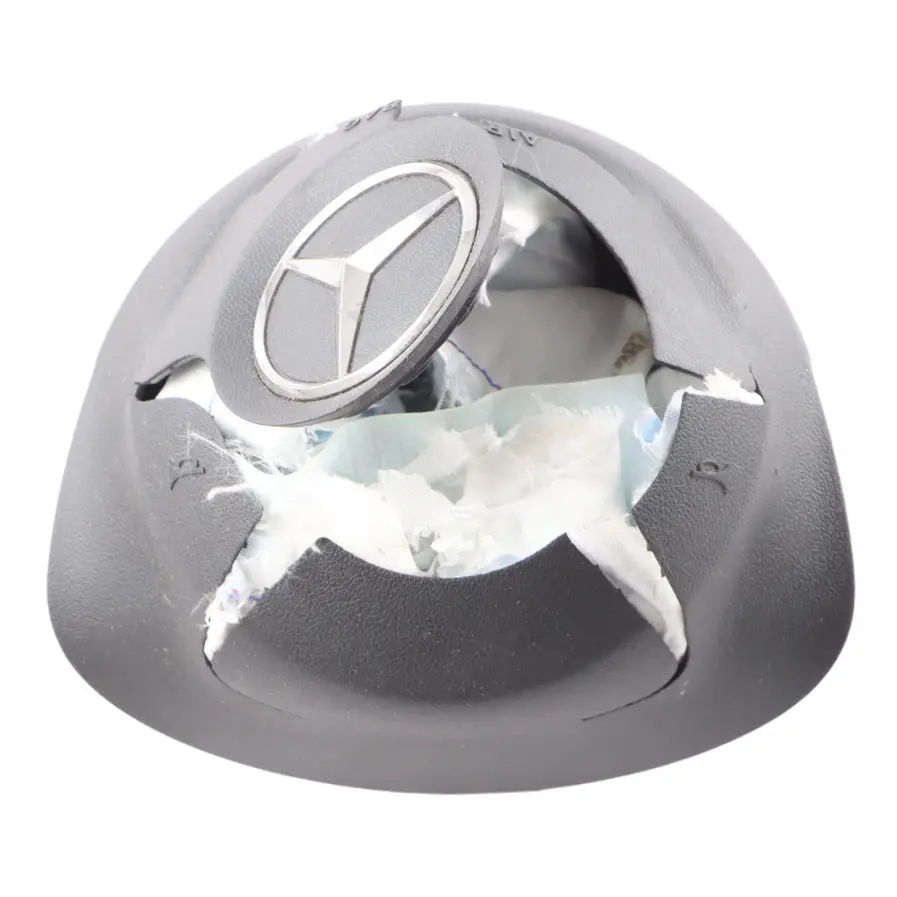 Mercedes W213 C117 Sprinter Air Module Steering Wheel Black DAMAGED - SKU A0008601202-2 - Part number A0008601202