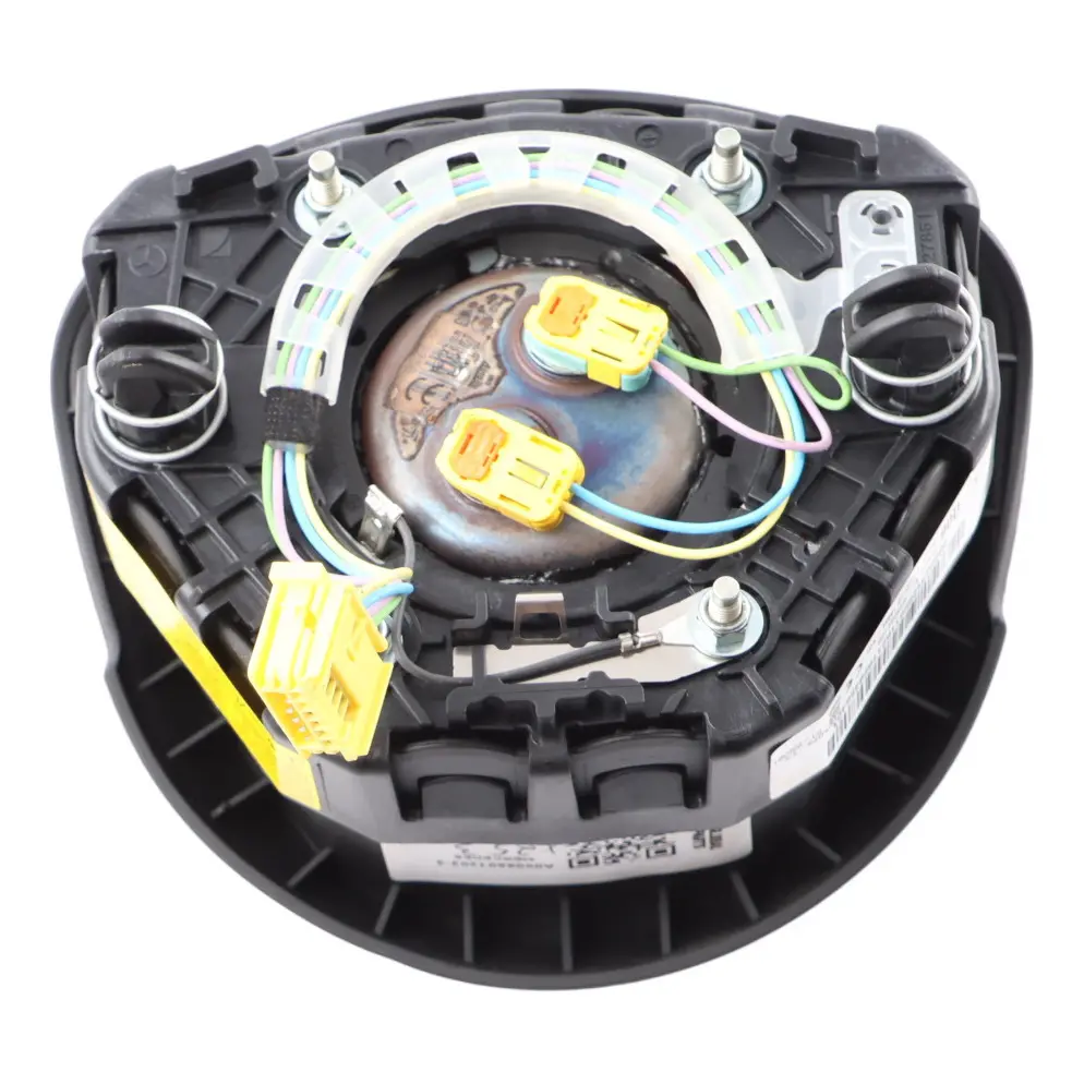 Module Steering Wheel Black DAMAGED to Mercedes W213 C117 Sprinter Air with Part number A0008601202 Mercedes W213 C117 Sprinter Air Module Steering Wheel Black DAMAGED - SKU A0008601202-2 - Part number A0008601202