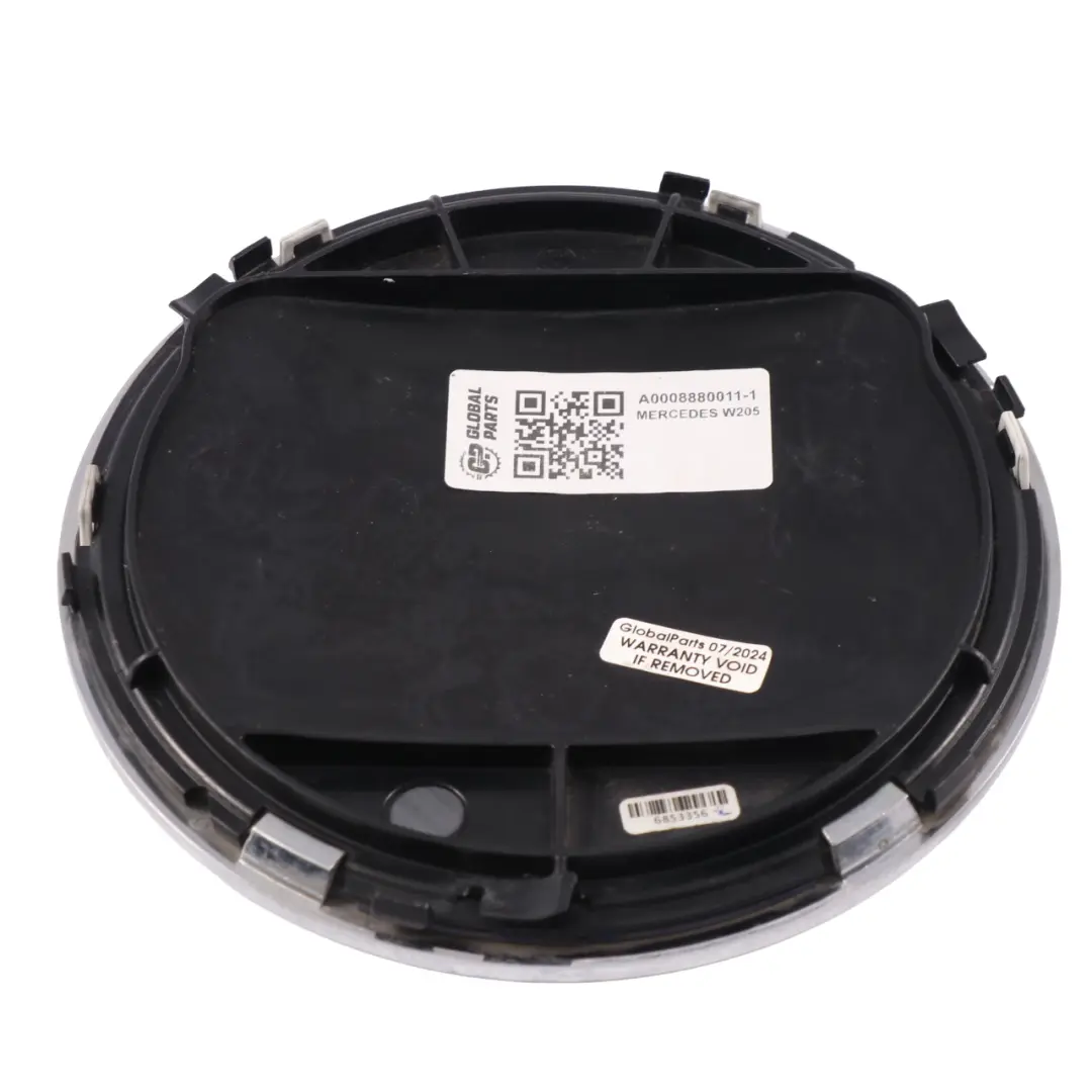 Distronic Placa Base Parrilla Delantera Emblema para Mercedes W205 con número de pieza A0008880011 Mercedes W205 Distronic Placa Base Parrilla Delantera Emblema - SKU A0008880011-1 - Número de pieza A0008880011