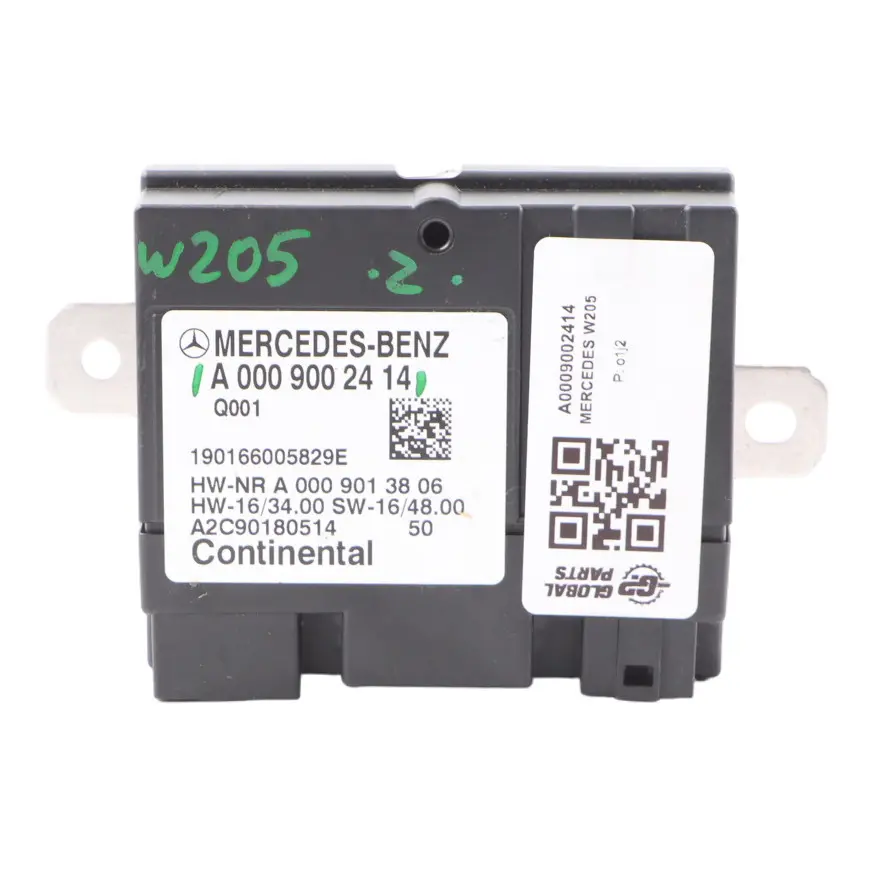  Module Fuel Pump Mercedes W205 C253 Control Module Unit - SKU A0009002414 - Part number A0009002414