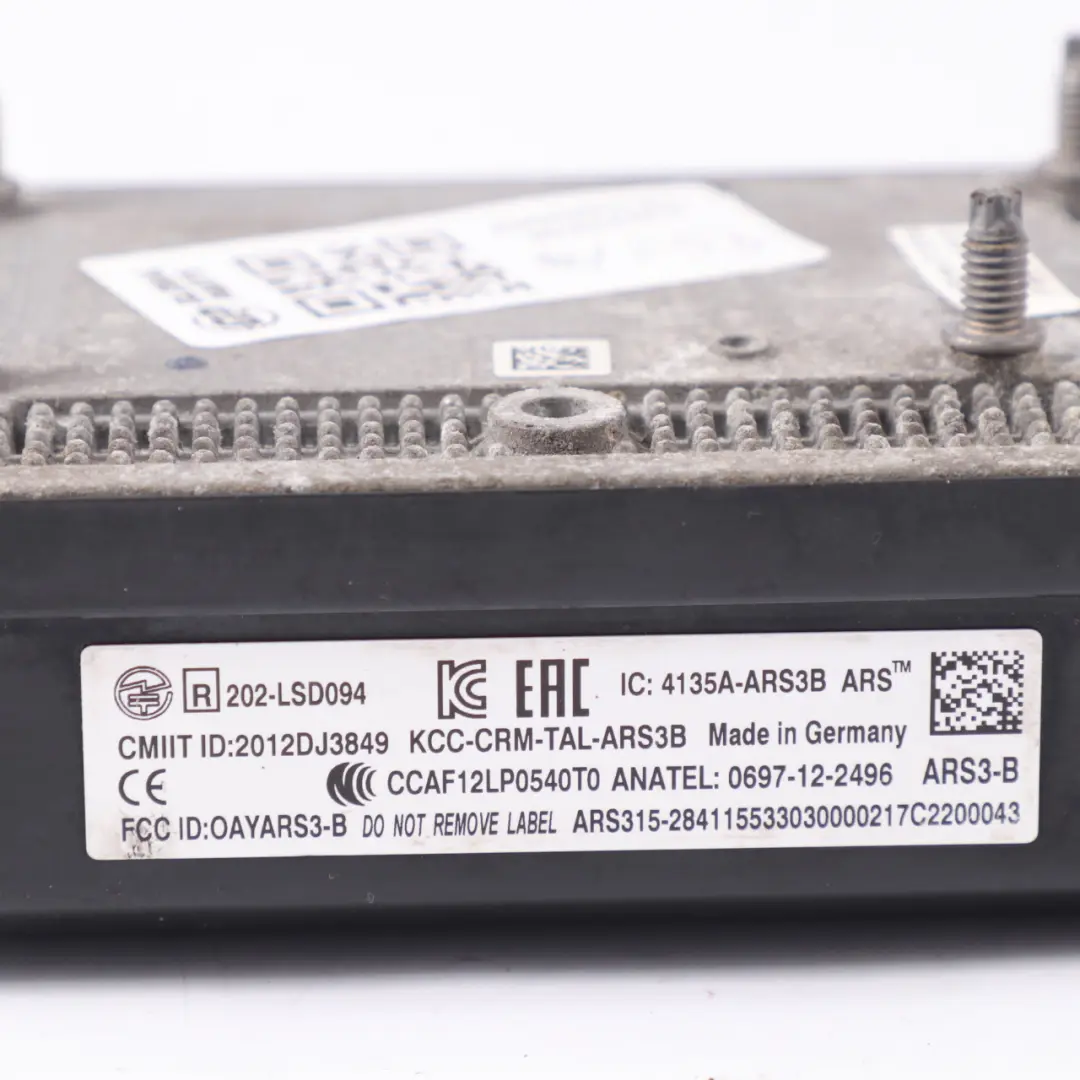 Mercedes W205 GLC X253 Front Radar Sensor Module Control Unit - SKU A0009007907 - Part number A0009007907