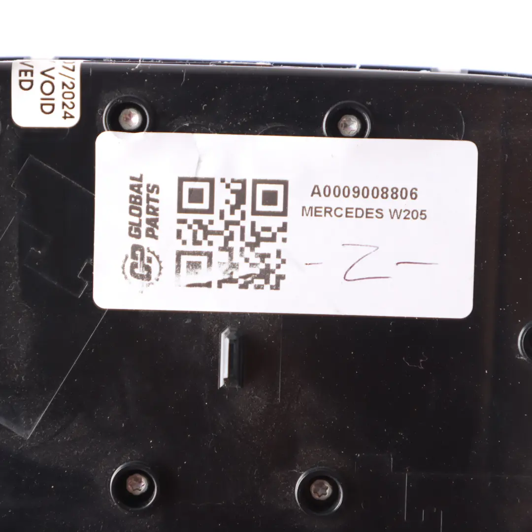 Cabin Lamp Mercedes W205 Interior Roof Light Switch Panel Greige - SKU A0009008806 - Part number A0009008806