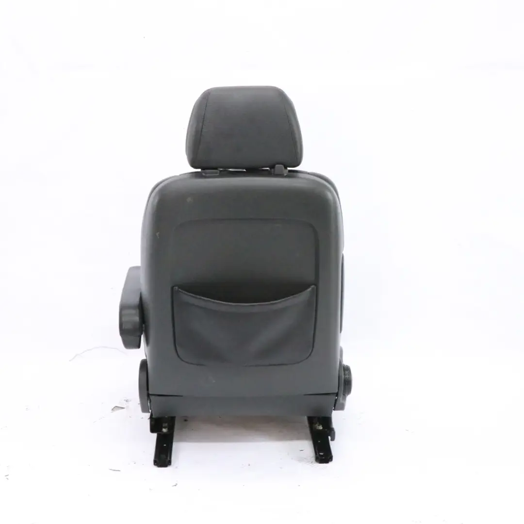 Delantero Derecho Asiento Individual Cuero Negro para Mercedes Vito Viano W639 con número de pieza A0009106102 Mercedes Vito Viano W639 Delantero Derecho Asiento Individual Cuero Negro - SKU A0009106102-4 - Número de pieza A0009106102