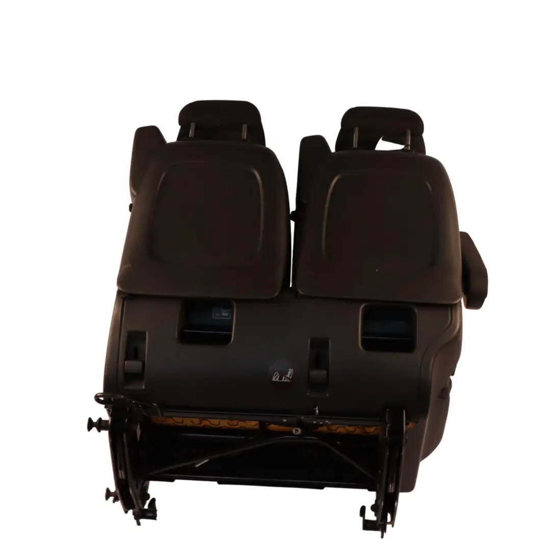 Mercedes W639 Rear Seats Three Seater Seat Bench Right Part O/S Cloth Anthracite - SKU A0019501631-2 - Part number A0019501631