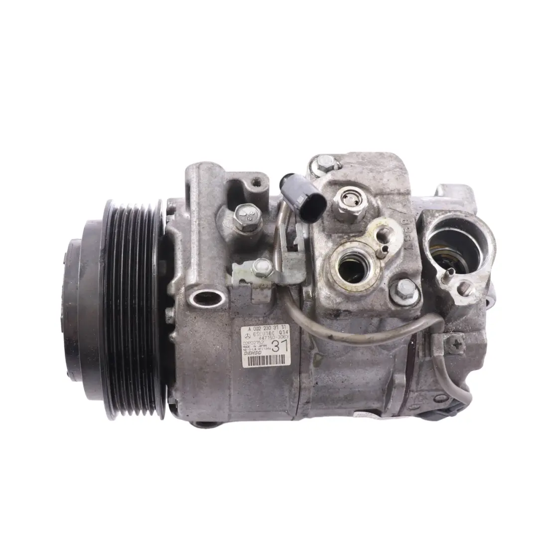 Air Conditioning Compressor Mercedes W204 W212 Air Con A/C Pump - SKU A0022303111-1 - Part number A0022303111