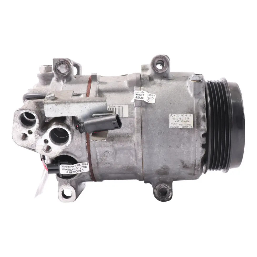 Conditioning Compressor Mercedes W169 W245 Air Con A/C Pump to Air with Part number A0022304811 Air Conditioning Compressor Mercedes W169 W245 Air Con A/C Pump - SKU A0022304811-1 - Part number A0022304811