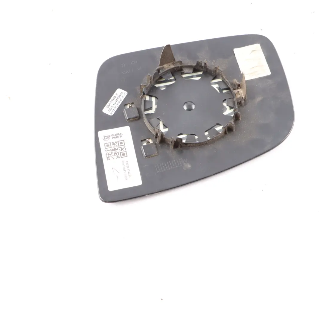 Wing Mirror Glass Right O/S Heated Outside to Mercedes Vito W639 with Part number A0028114233 Mercedes Vito W639 Wing Mirror Glass Right O/S Heated Outside - SKU A0028114233 - Part number A0028114233