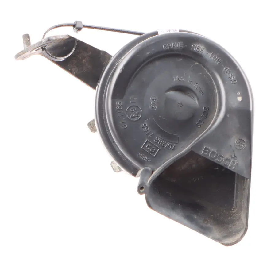 Horn Señal de Alarma Sirena de tono alto derecho para Mercedes W221 con número de pieza A0055422020 Mercedes W221 Horn Señal de Alarma Sirena de tono alto derecho - SKU A0055422020 - Número de pieza A0055422020