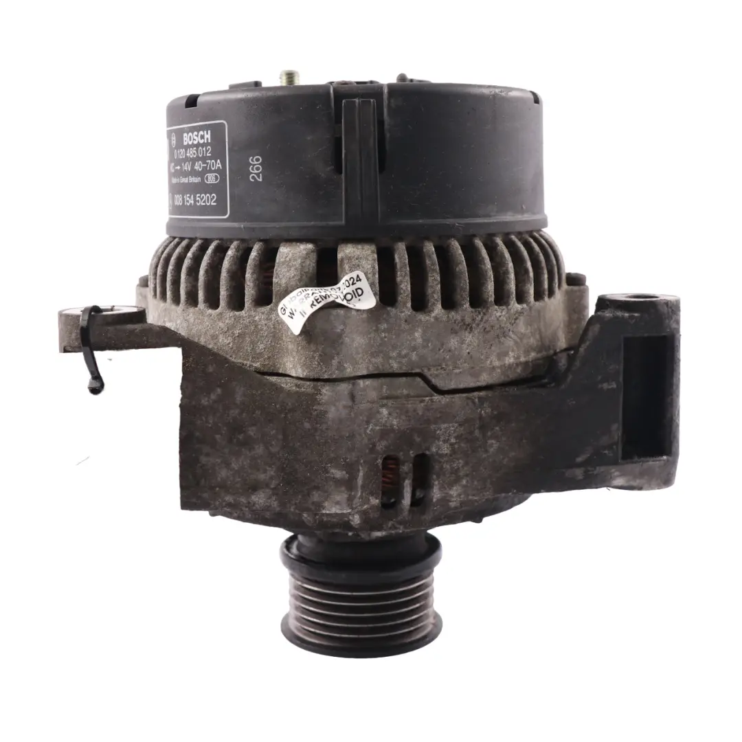M103 Alternador Generador BOSCH 14V 70A A0131541002 para Mercedes W124 con número de pieza A0081545202 Mercedes W124 M103 Alternador Generador BOSCH 14V 70A A0131541002 - SKU A0081545202 - Número de pieza A0081545202