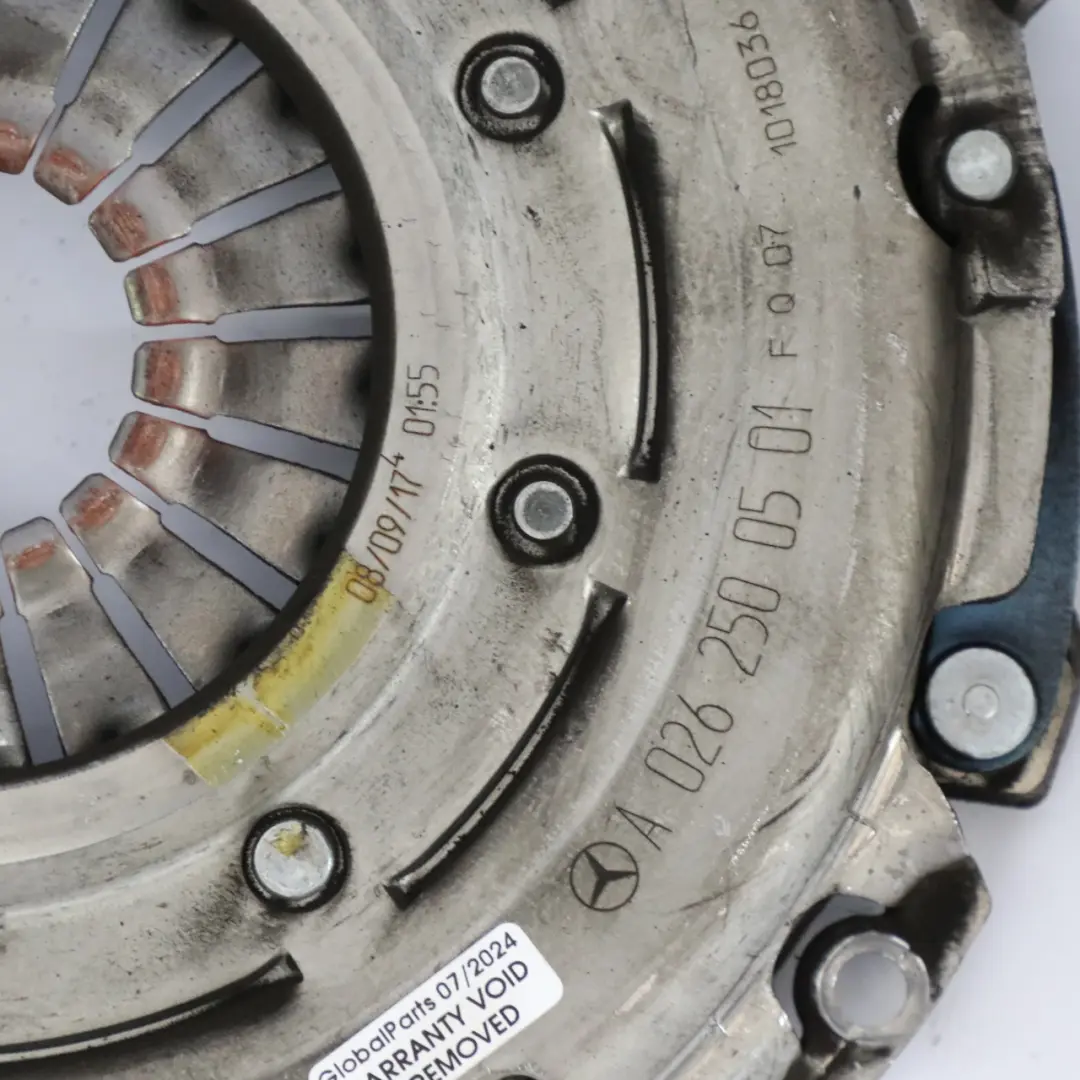 Kupplungssatz Mercedes W176 Benziner M270 Schaltgetriebe Zweimassenschwungrad  - SKU A0262500501-1 - Teilenummer A0262500501
