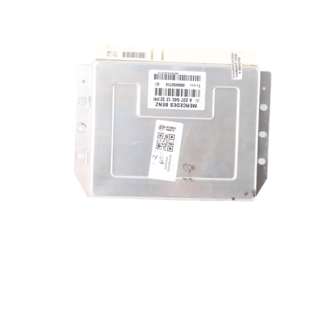 Suspension Control Unit Module Airmatic to Mercedes C219 Air with Part number A0375451232 Mercedes C219 Air Suspension Control Unit Module Airmatic - SKU A0375451232 - Part number A0375451232