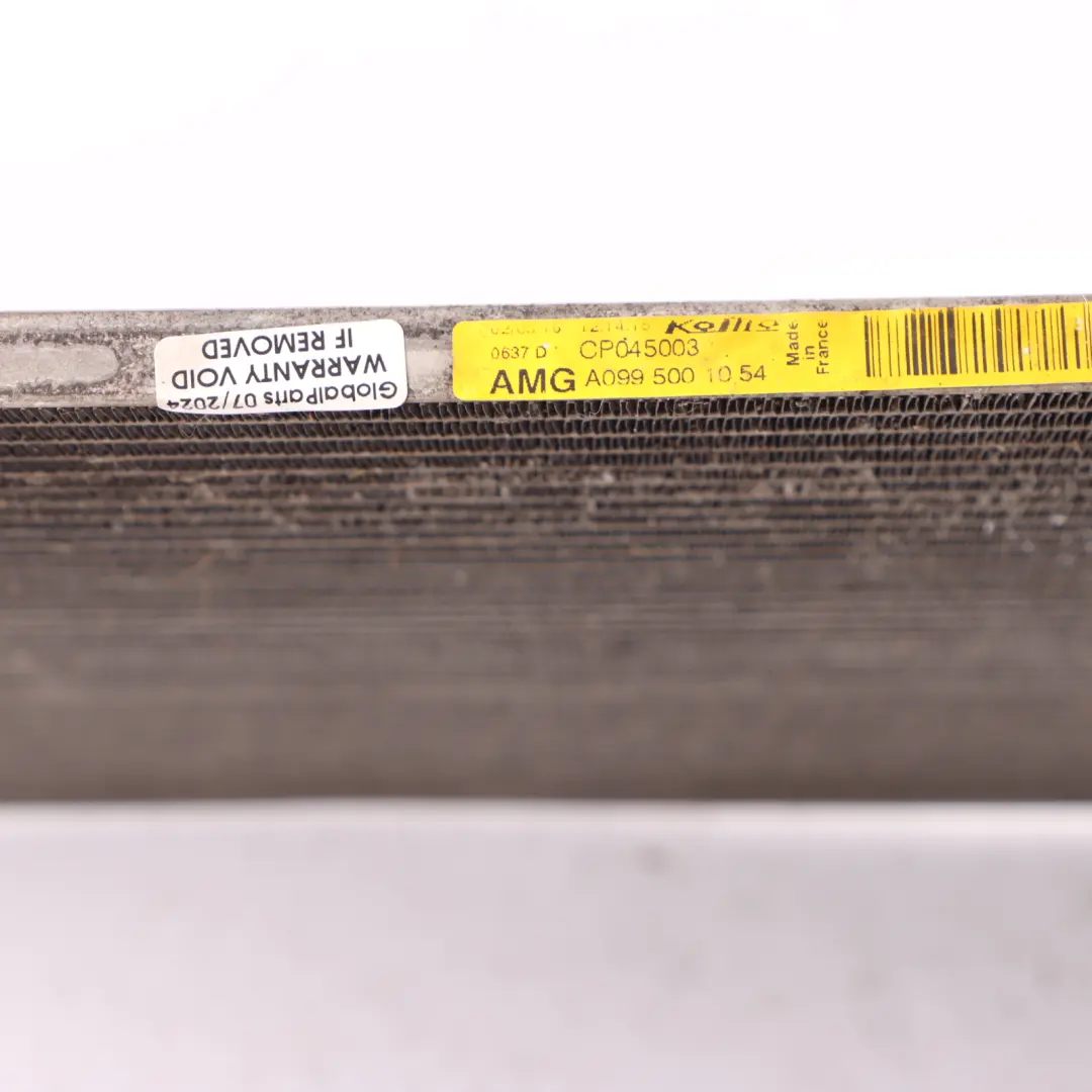 Refrigerador Aire Acondicionado Condensador A/C para Mercedes C117 W176 con número de pieza A0995001054 Mercedes C117 W176 Refrigerador Aire Acondicionado Condensador A/C - SKU A0995001054 - Número de pieza A0995001054