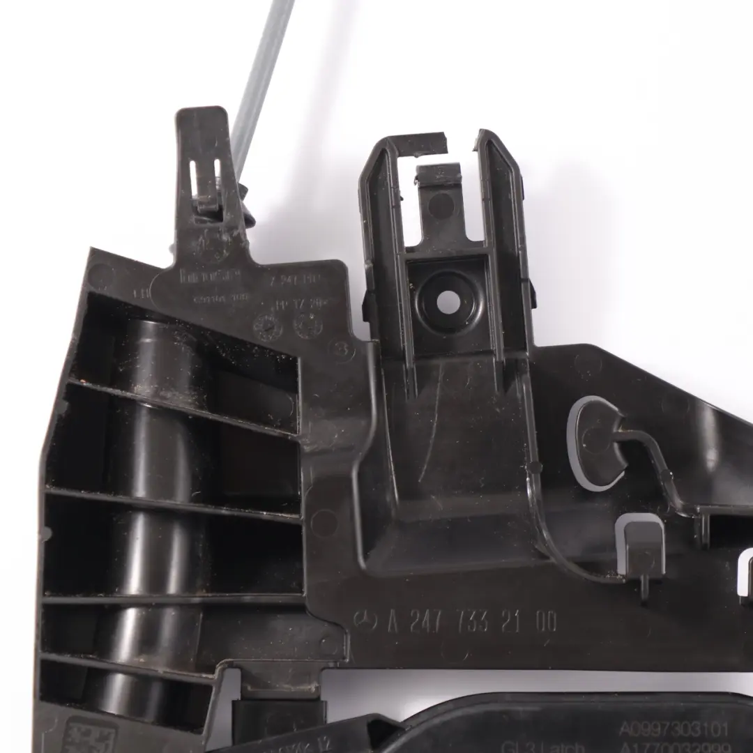  Serratura Mercedes W177 W247 Attuatore scrocco posteriore sinistro - SKU A0997303101-1 - Numero di parte A0997303101
