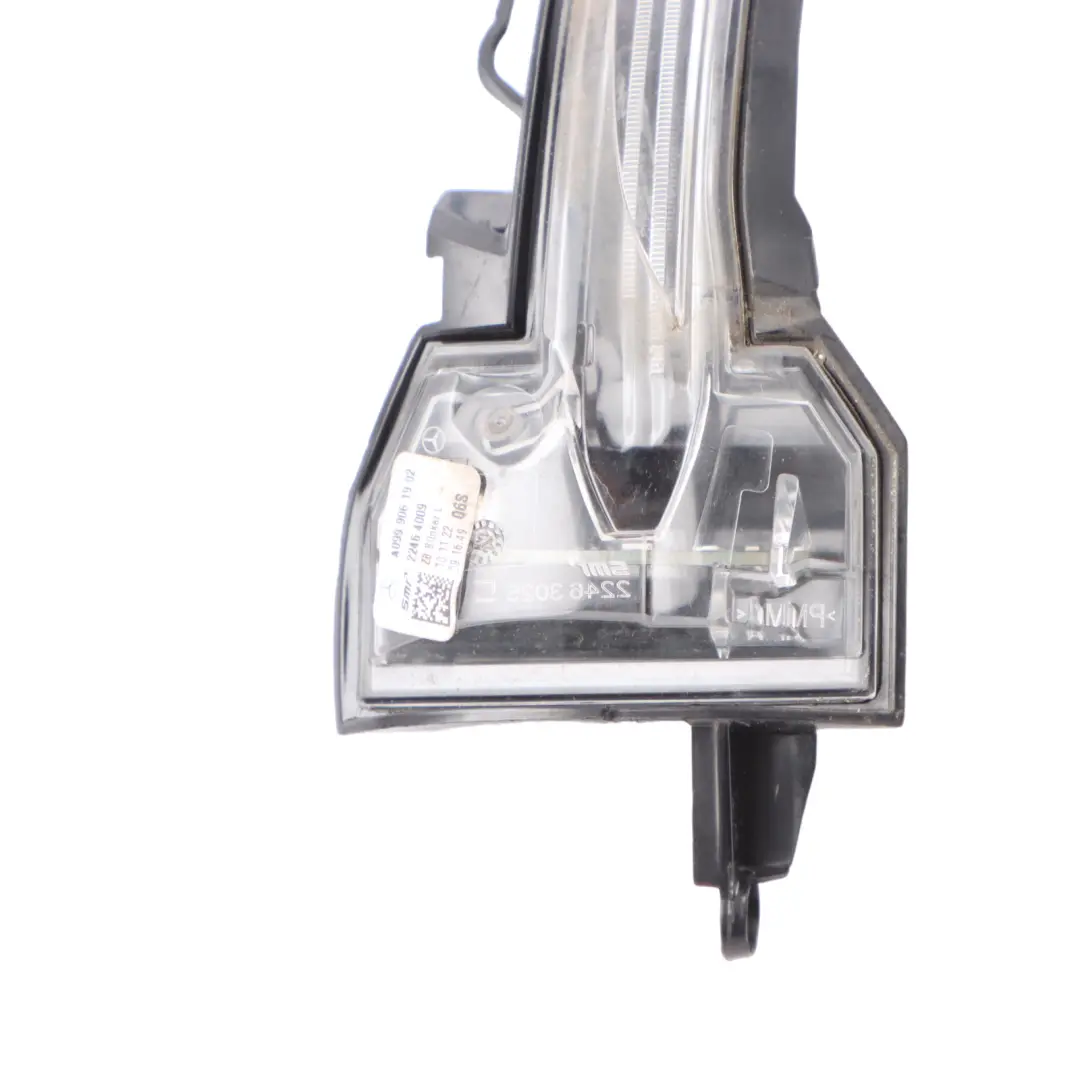 Wing Mirror Blinker Indicator Lamp Left N/S to Mercedes W177 C118 with Part number A0999061902 Mercedes W177 C118 Wing Mirror Blinker Indicator Lamp Left N/S - SKU A0999061902 - Part number A0999061902