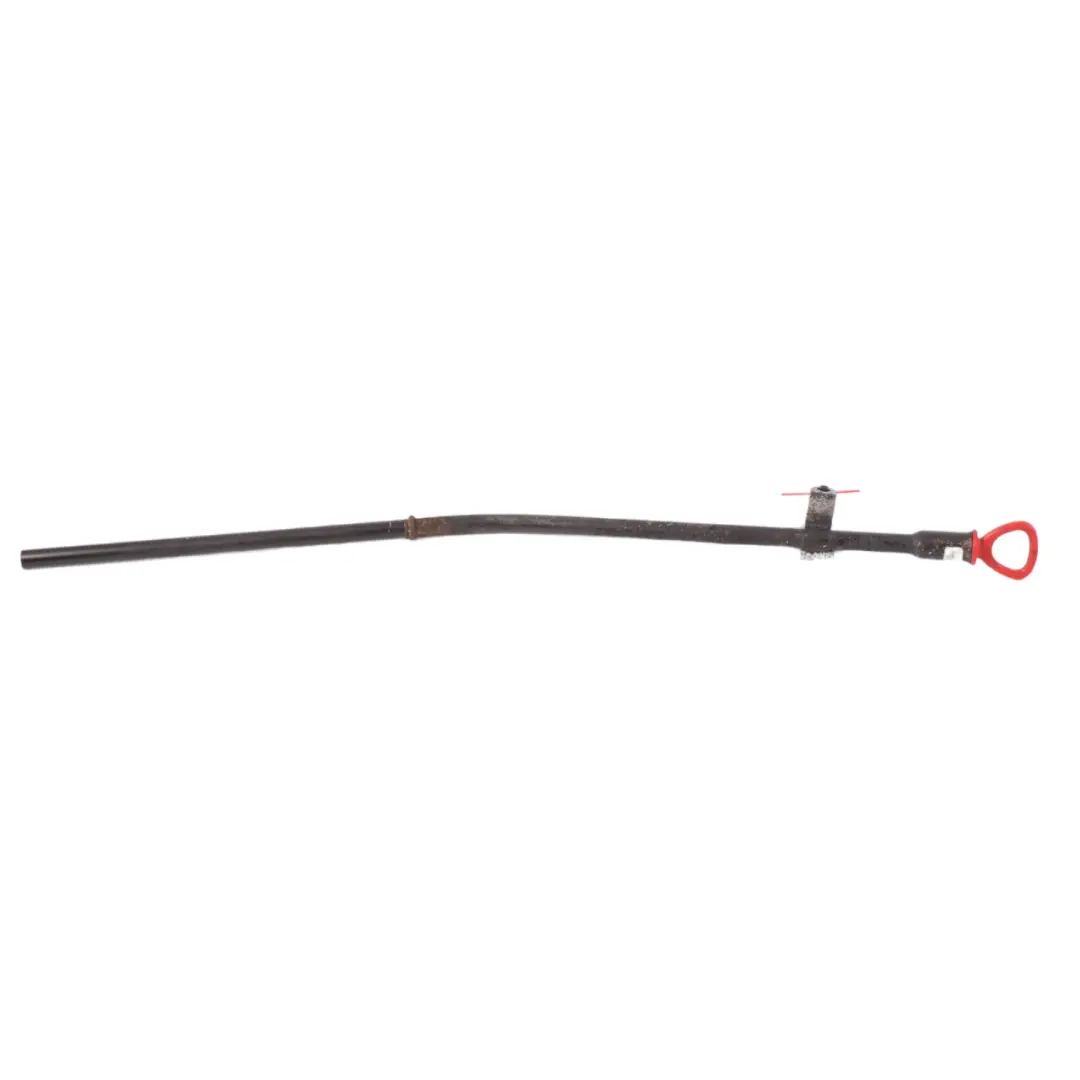 Mercedes W124 M102 M103 Oil Dipstick Engine Oil Level Guide Tube Red - SKU A1020100472 - Part number A1020100472