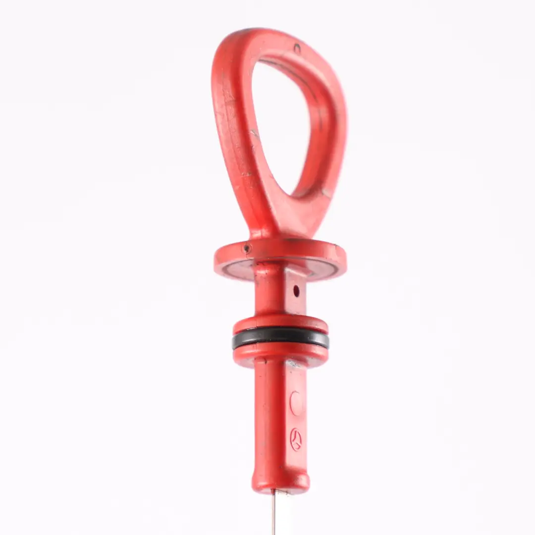 M102 M103 Oil Dipstick Engine Oil Level Guide Tube Red to Mercedes W124 with Part number A1020100472 Mercedes W124 M102 M103 Oil Dipstick Engine Oil Level Guide Tube Red - SKU A1020100472 - Part number A1020100472