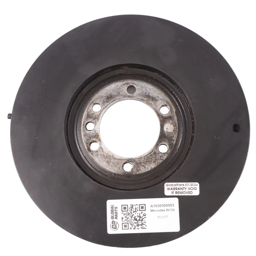 M103 Benzinmotor Kurbelwellen Schwingungsdämpfer für Mercedes W124 mit Teilenummer A1030300003 Mercedes W124 M103 Benzinmotor Kurbelwellen Schwingungsdämpfer - SKU A1030300003 - Teilenummer A1030300003