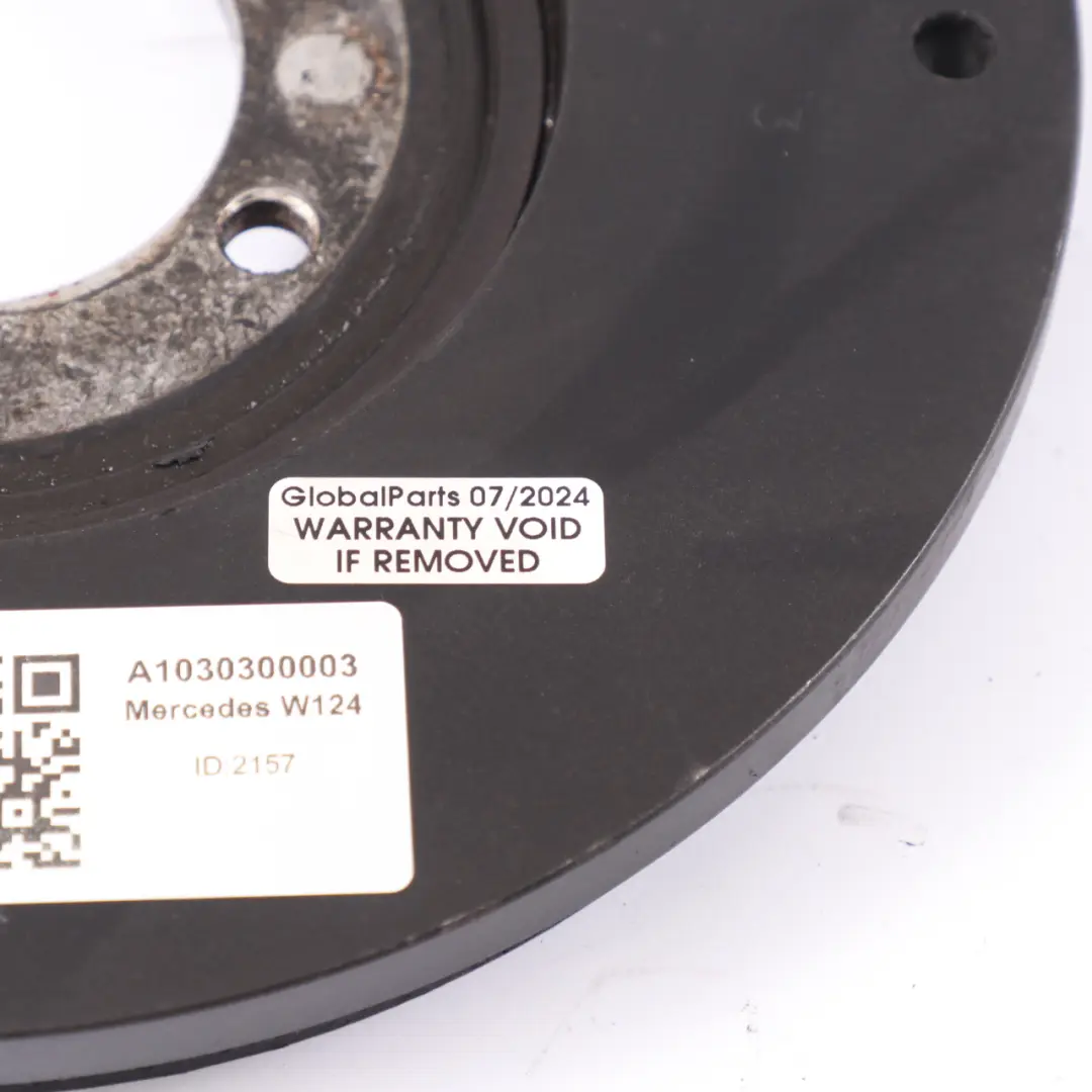 Mercedes W124 M103 Petrol Engine Crankshaft Vibration Damper - SKU A1030300003 - Part number A1030300003