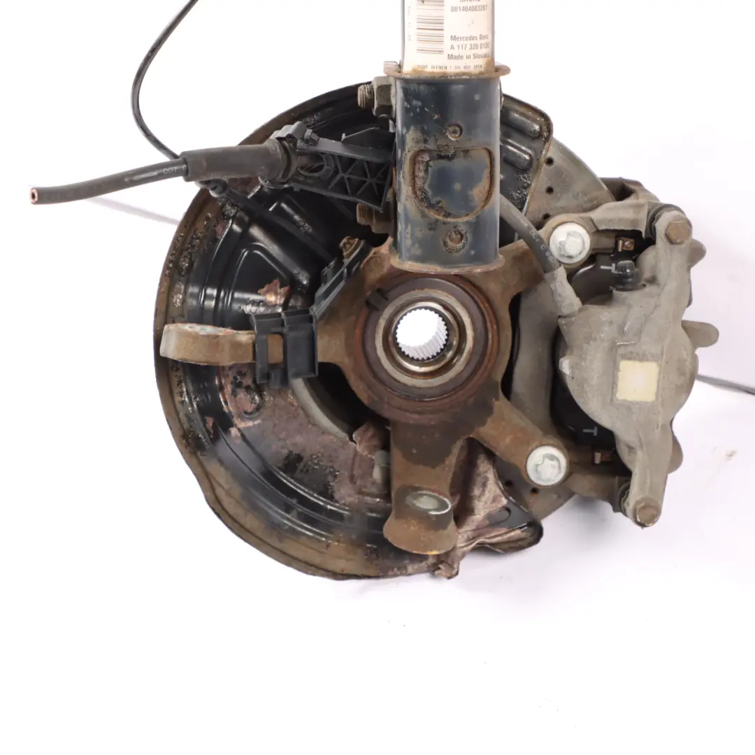Mercedes W176 A 180 Front Left N/S Suspension Leg Brake Wheel Hub Carrier - SKU A1173231500-1 - Part number A1173231500