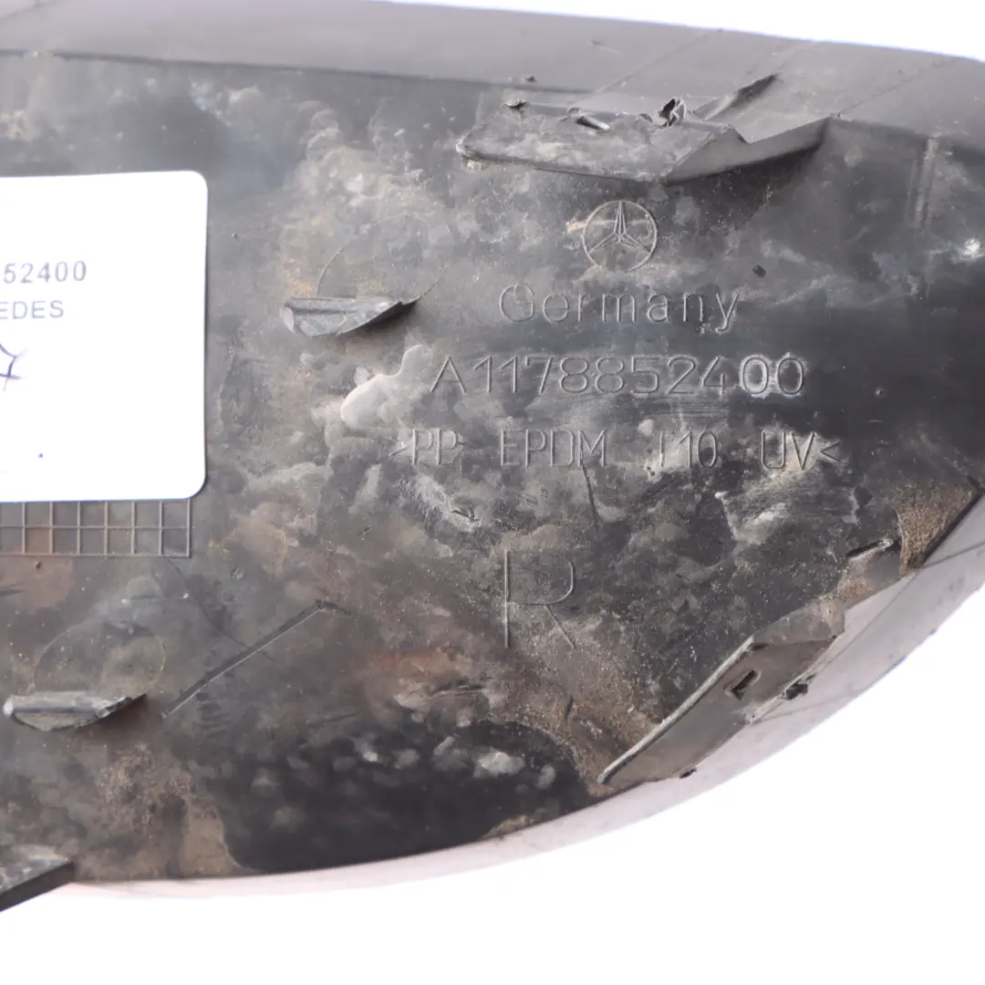 Mercedes C117 Parachoques Parrilla Delantera Derecha Moldura Cubiert - SKU A1178852400 - Número de pieza A1178852400