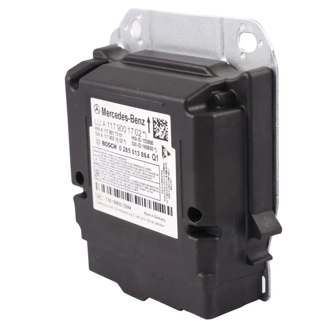 Innenraum SRS Air Modul Sicherheitsgurtstraffer für Mercedes GLA X156 mit Teilenummer A1179001702 Mercedes GLA X156 Innenraum SRS Air Modul Sicherheitsgurtstraffer - SKU A1179001702 - Teilenummer A1179001702