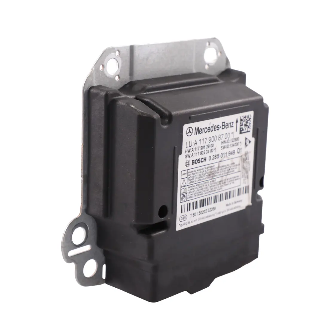 Module Contrôle Tendeur Ceinture Sécurité pour Mercedes GLA X156 Air à propos du numéro de pièce A1179008700 Mercedes GLA X156 Air Module Contrôle Tendeur Ceinture Sécurité - SKU A1179008700 - Numéro de pièce A1179008700