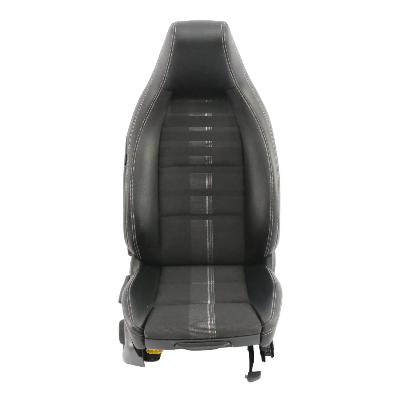 Mercedes C117 W176 Asiento Delantero Derecho Imitacion Cuero Tela Artico Negro