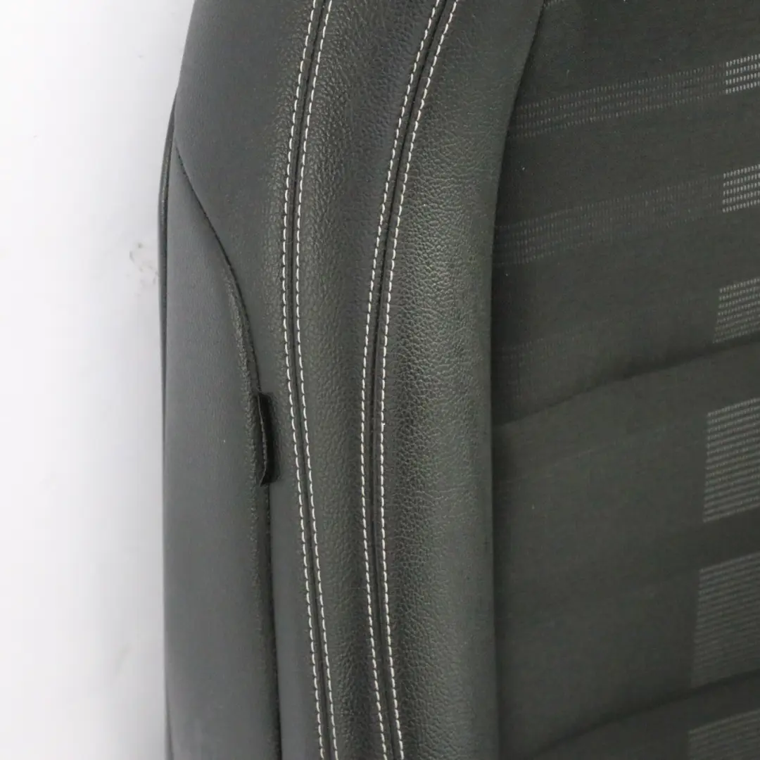 Asiento Delantero Derecho Imitacion Cuero Tela Artico Negro para Mercedes C117 W176 con número de pieza A1179109600 Mercedes C117 W176 Asiento Delantero Derecho Imitacion Cuero Tela Artico Negro - SKU A1179109600-1 - Número de pieza A1179109600