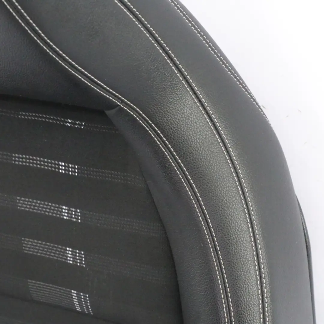 Mercedes C117 W176 Siège avant droit simili cuir tissu Artico noir - SKU A1179109600-1 - Numéro de pièce A1179109600