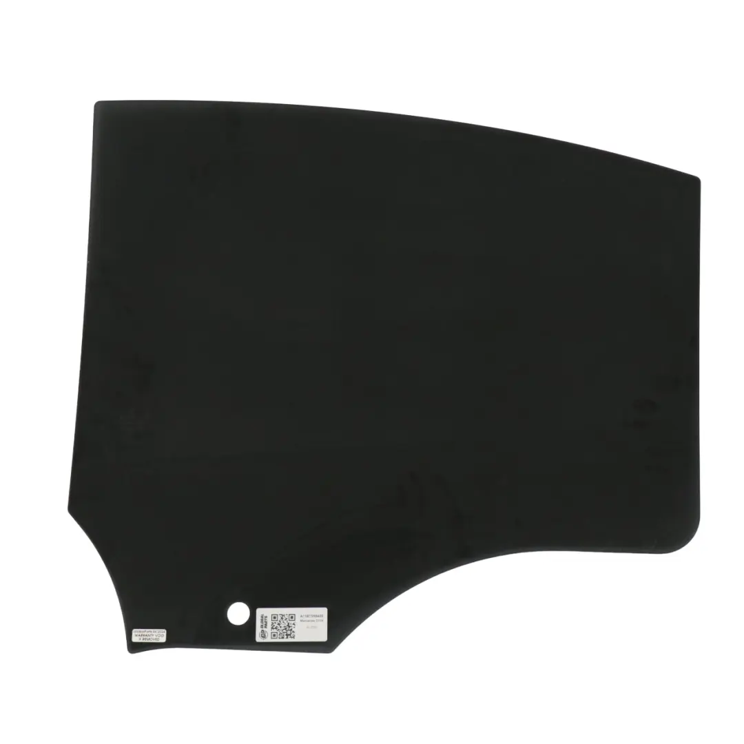 Vetro del finestrino posteriore destro lato Nero AS3 per Mercedes C118 con numero di parte A1187350400 Mercedes C118 Vetro del finestrino posteriore destro lato Nero AS3 - SKU A1187350400 - Numero di parte A1187350400