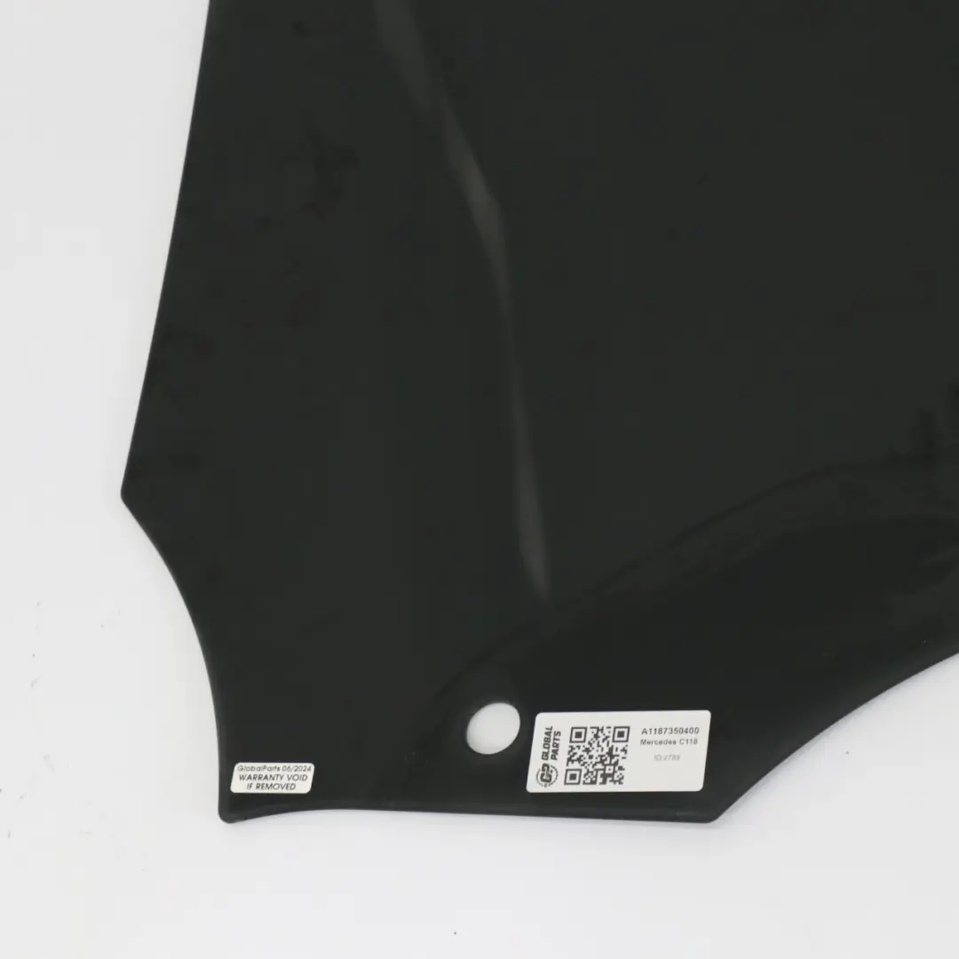 Fenster Scheibe Hinten Rechts Seite Schwarz AS3 für Mercedes C118 mit Teilenummer A1187350400 Mercedes C118 Fenster Scheibe Hinten Rechts Seite Schwarz AS3 - SKU A1187350400 - Teilenummer A1187350400