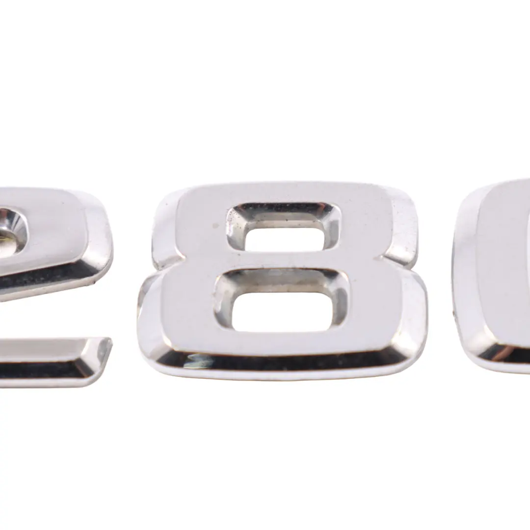 Badge Mercedes W124 W210 W211 Rear Emblem Lettering Trunk Lid E280 - SKU A1248175615 - Part number A1248175615