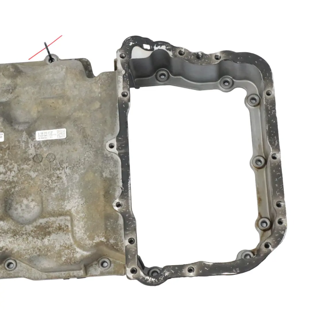 M156 cárter aceite Parte superior para Mercedes W204 W211 W212 63 AMG con número de pieza A1560101727 Mercedes W204 W211 W212 63 AMG M156 cárter aceite Parte superior - SKU A1560101727 - Número de pieza A1560101727