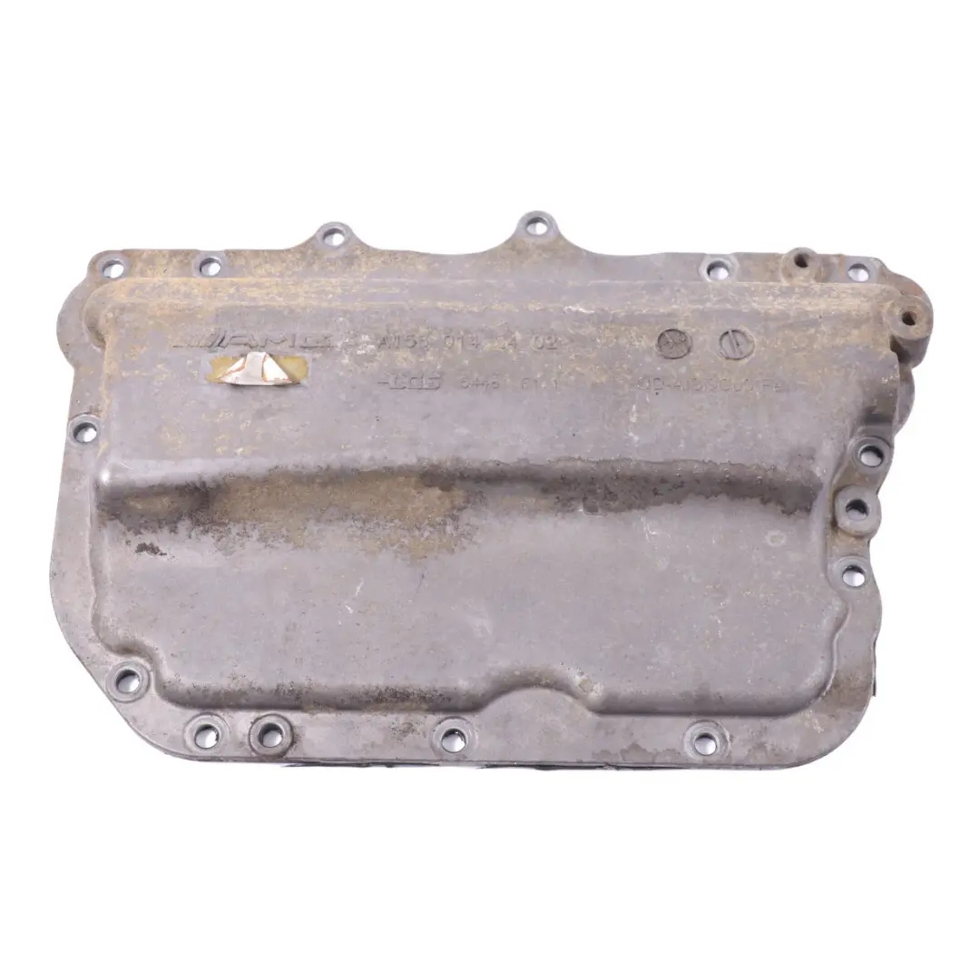 Oil Sump Mercedes W212 M156 AMG Petrol Engine Lower Oil Sump Pan to with Part number A1560142402 Oil Sump Mercedes W212 M156 AMG Petrol Engine Lower Oil Sump Pan - SKU A1560142402 - Part number A1560142402