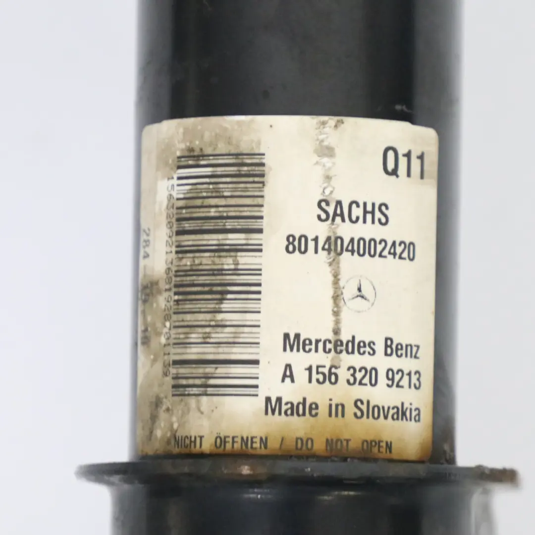 Strut Amortiguador delantero derecho A1563231900 para Mercedes X156 220d Spring con número de pieza A1563232000 Mercedes X156 220d Spring Strut Amortiguador delantero derecho A1563231900 - SKU A1563232000 - Número de pieza A1563232000