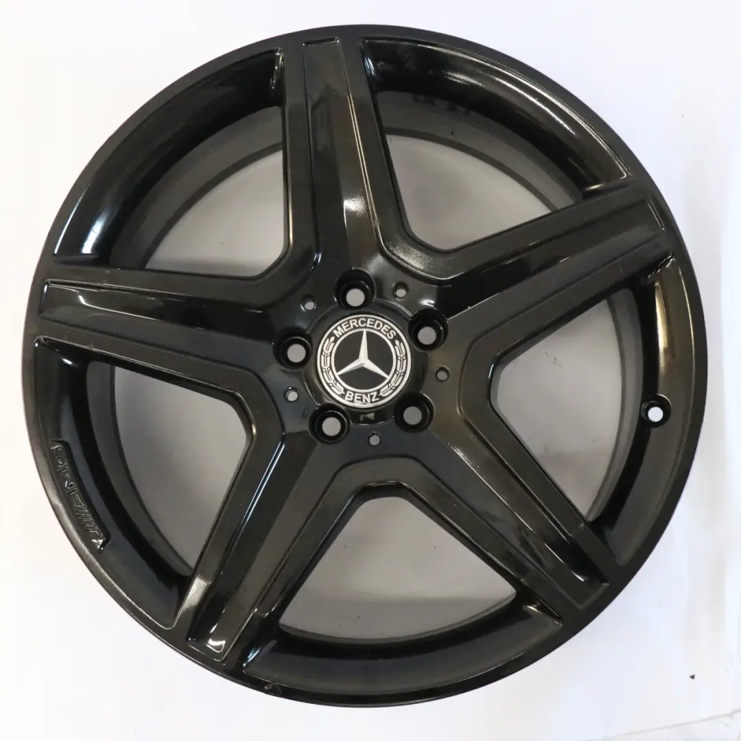 Czarna Felga Aluminiowa 19" 8J ET:43,5 5-Spoke do Mercedes X156 o numerze A1564010600 Mercedes X156 Czarna Felga Aluminiowa 19" 8J ET:43,5 5-Spoke - SKU A1564010600-2 - Numer Części A1564010600