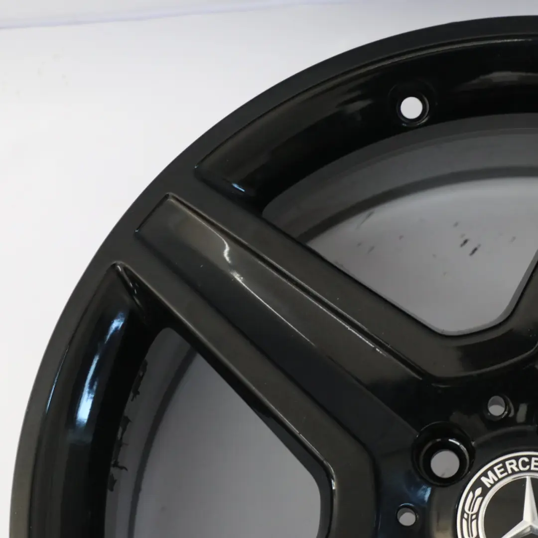 Alloy Rim Black 19" 8J ET:43,5 5-Spoke to Mercedes X156 Wheel with Part number A1564010600 Mercedes X156 Wheel Alloy Rim Black 19" 8J ET:43,5 5-Spoke - SKU A1564010600-3 - Part number A1564010600