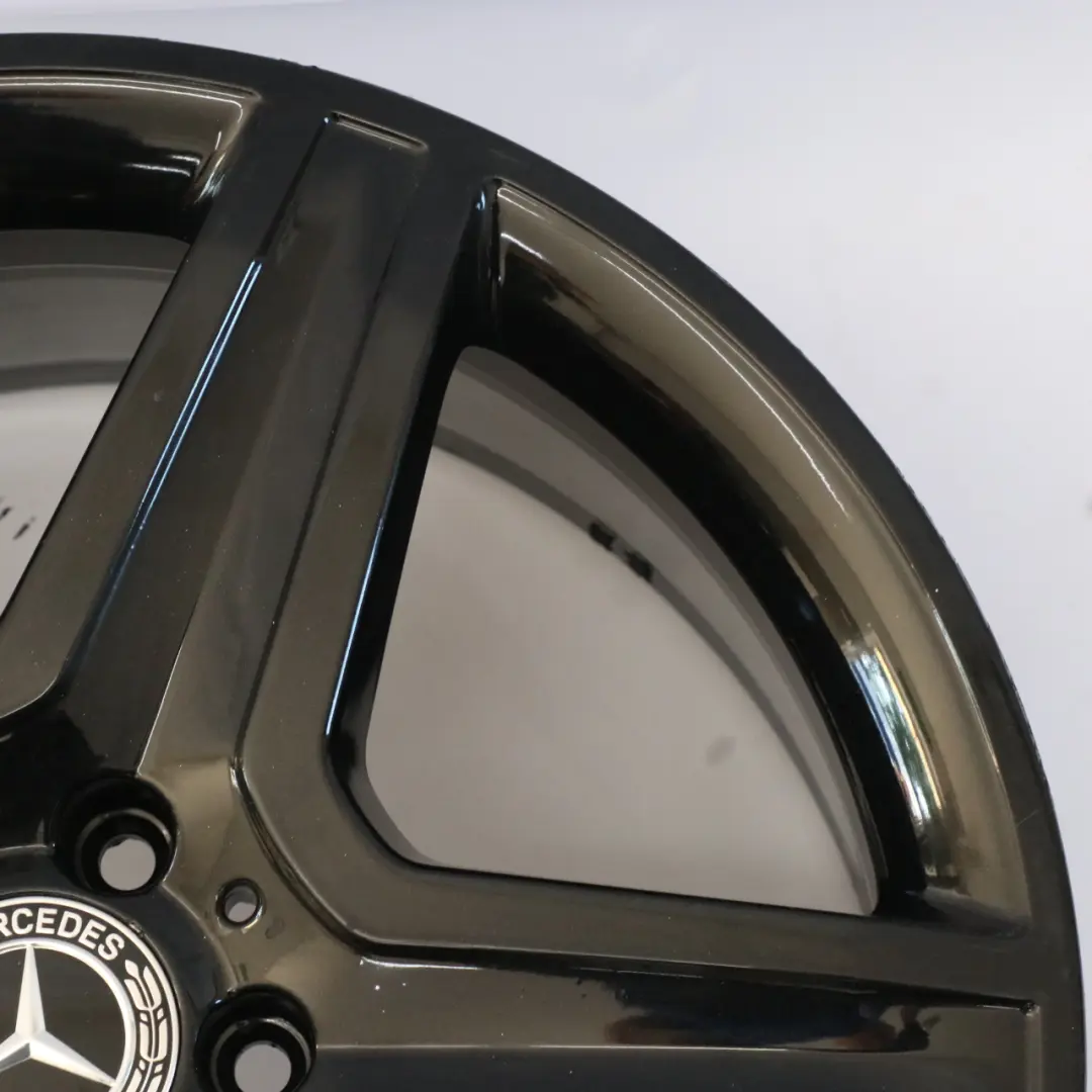 Alloy Rim Black 19" 8J ET:43,5 5-Spoke to Mercedes X156 Wheel with Part number A1564010600 Mercedes X156 Wheel Alloy Rim Black 19" 8J ET:43,5 5-Spoke - SKU A1564010600-3 - Part number A1564010600