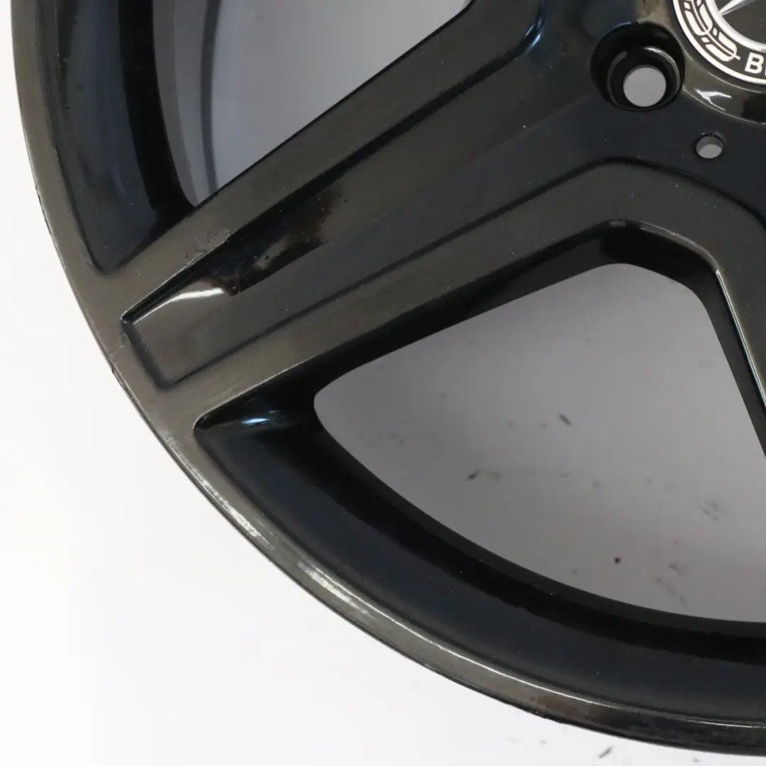 Alloy Rim Black 19" 8J ET:43,5 5-Spoke to Mercedes X156 Wheel with Part number A1564010600 Mercedes X156 Wheel Alloy Rim Black 19" 8J ET:43,5 5-Spoke - SKU A1564010600-3 - Part number A1564010600