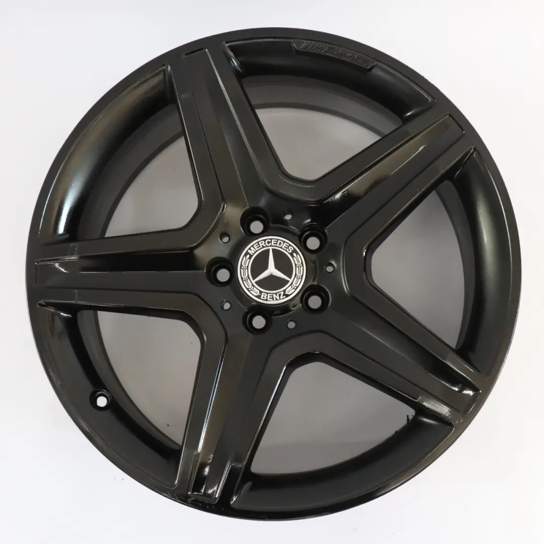 Alloy Rim Black 19" 8J ET:43,5 5-Spoke to Mercedes X156 Wheel with Part number A1564010600 Mercedes X156 Wheel Alloy Rim Black 19" 8J ET:43,5 5-Spoke - SKU A1564010600-4 - Part number A1564010600
