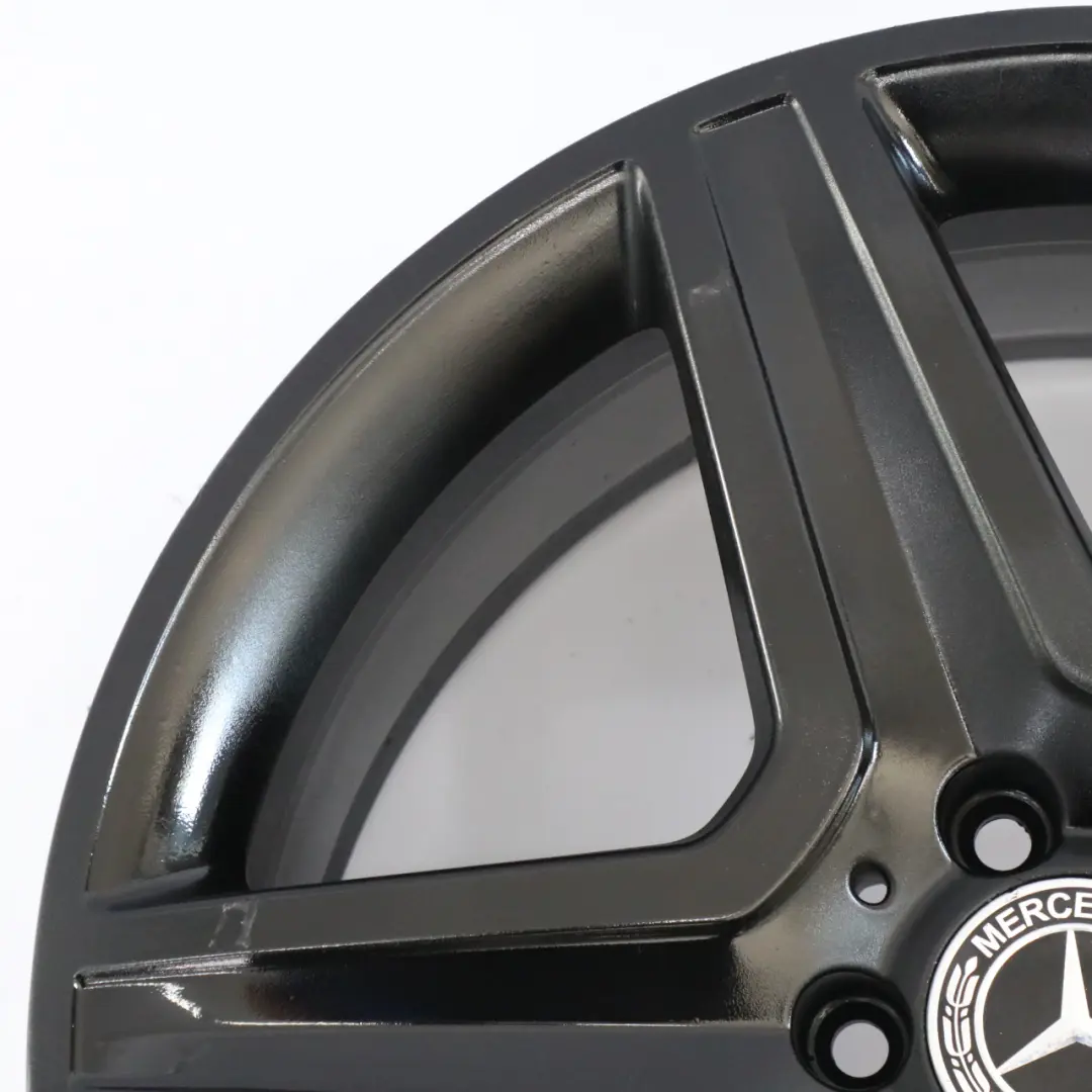 Alloy Rim Black 19" 8J ET:43,5 5-Spoke to Mercedes X156 Wheel with Part number A1564010600 Mercedes X156 Wheel Alloy Rim Black 19" 8J ET:43,5 5-Spoke - SKU A1564010600-4 - Part number A1564010600